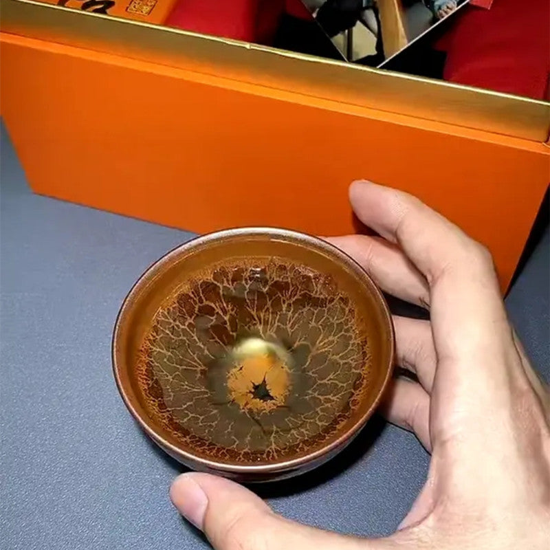 Master Collection - Fire Lotus Blooming Jianzhan Teacup（M68）