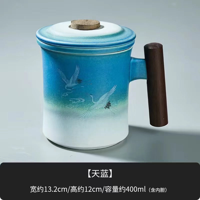 Chinese style coffee cup, beer cup, cold water Tea cup