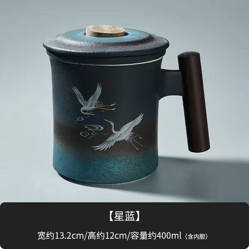 Chinese style coffee cup, beer cup, cold water Tea cup