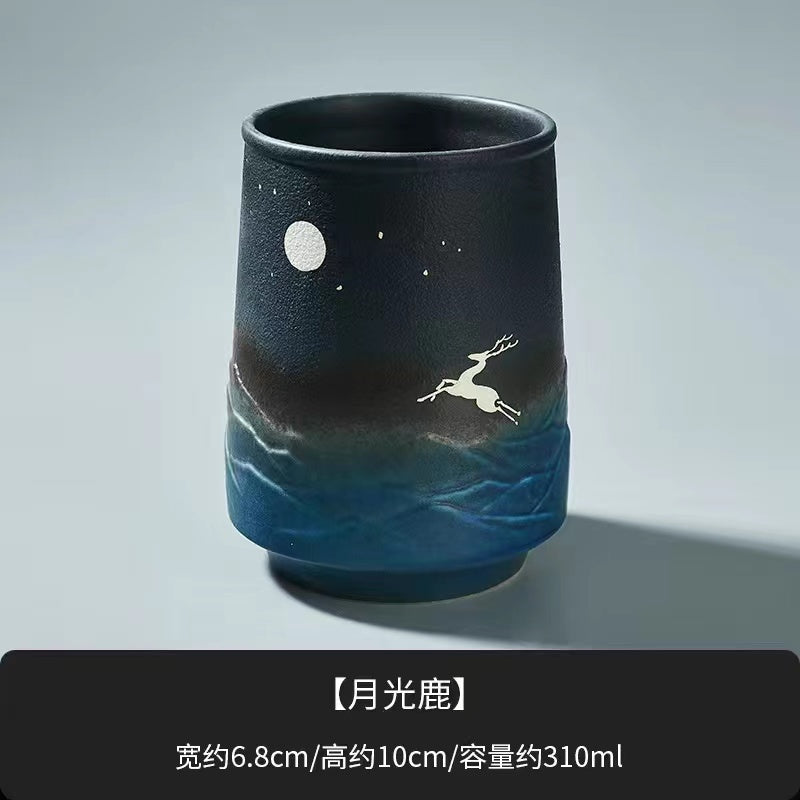Chinese style coffee cup, beer cup, cold water Tea cup