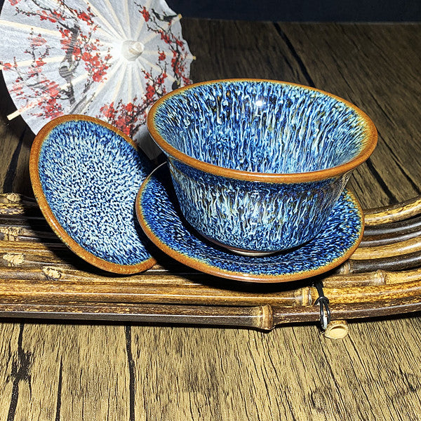 Van Gogh covered bowls of various styles