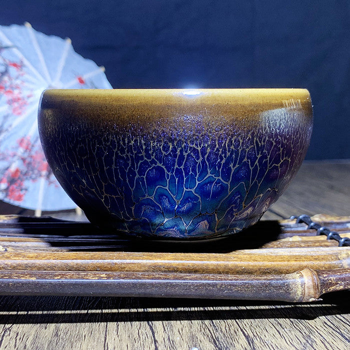 Master Collection---Blue butterfly master Tea Cup( M187)