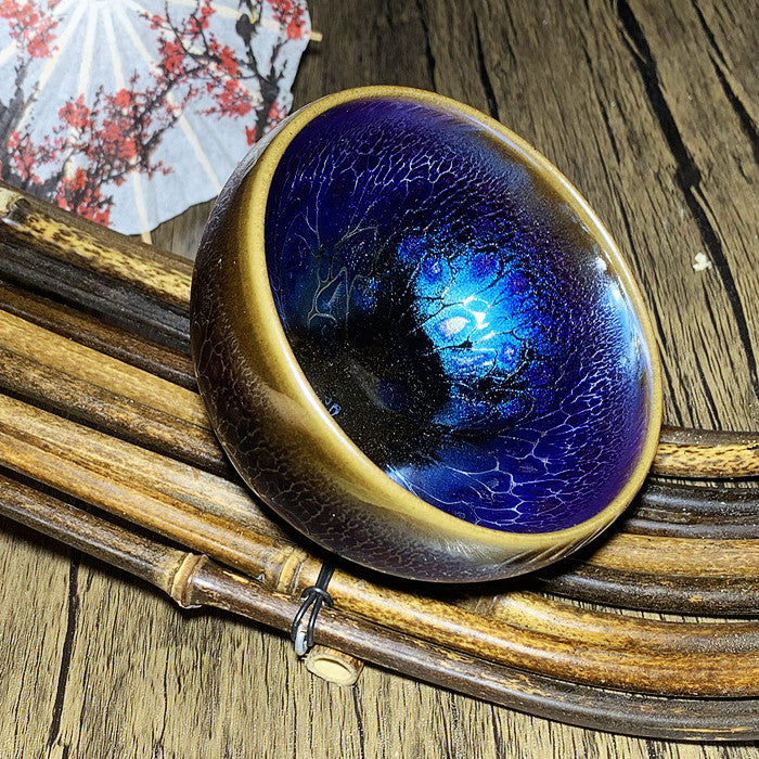 Master Collection---Blue butterfly master Tea Cup( M187)