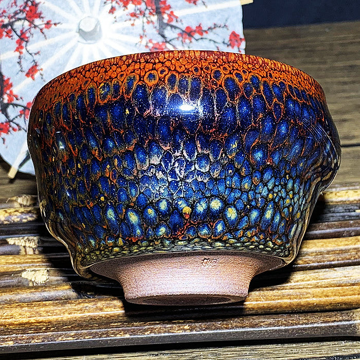 Master Collection-----Different Patterns Sleeping Dragon Partridge Tea Cup (M247)