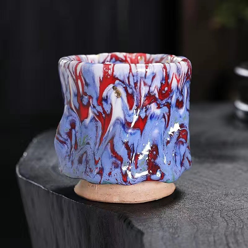 Master Collection----High-end master award-winning Shino yaki Tea cup(M282)