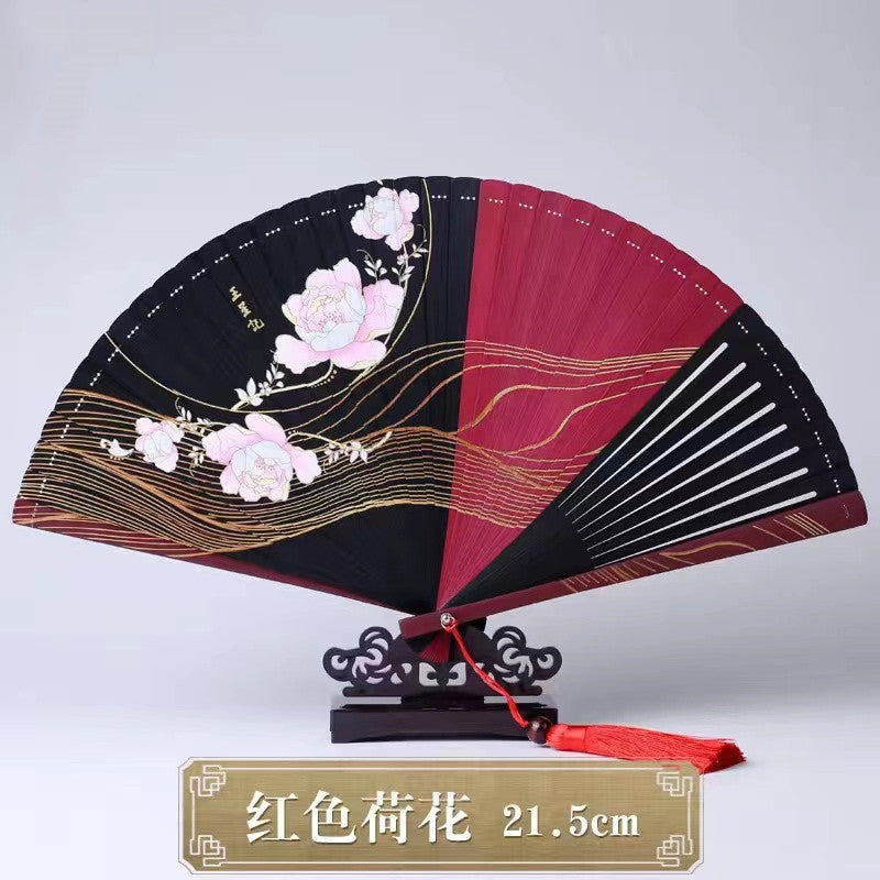 Hign-end Classical Pattern bamboo Folding fan