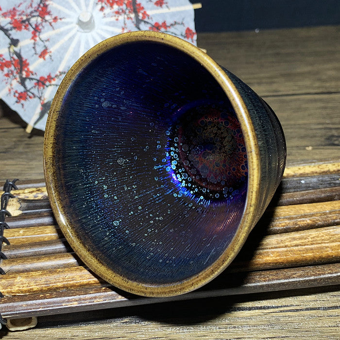 Master Collection---- Blue Galaxy cola Teacup(M317)