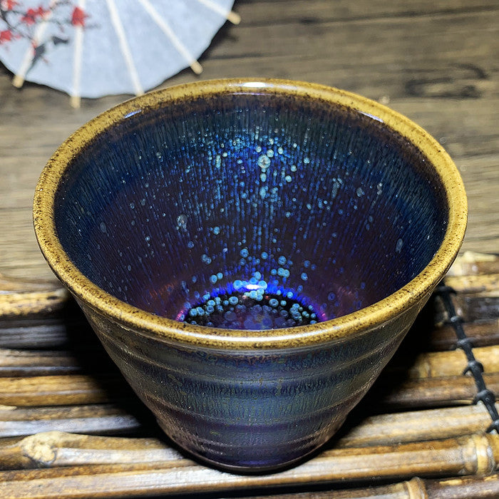 Master Collection---- Blue Galaxy cola Teacup(M317)