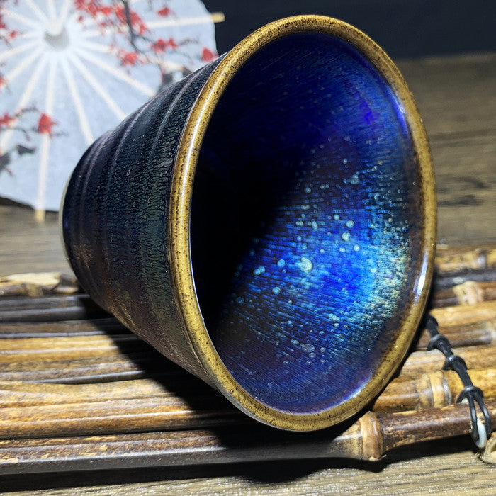 Master Collection---- Blue Galaxy cola Teacup(M317)