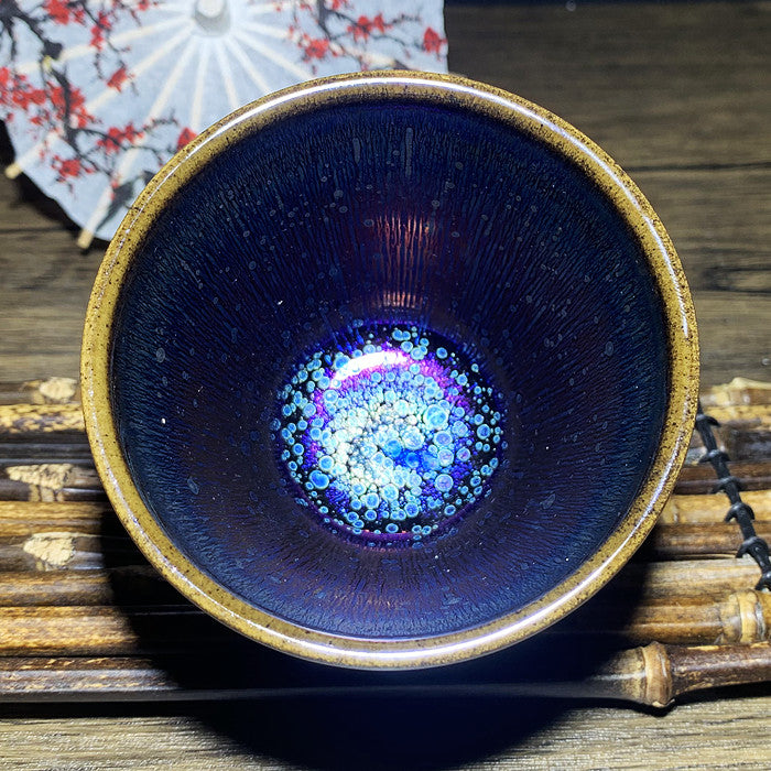 Master Collection---- Blue Galaxy cola Teacup(M317)