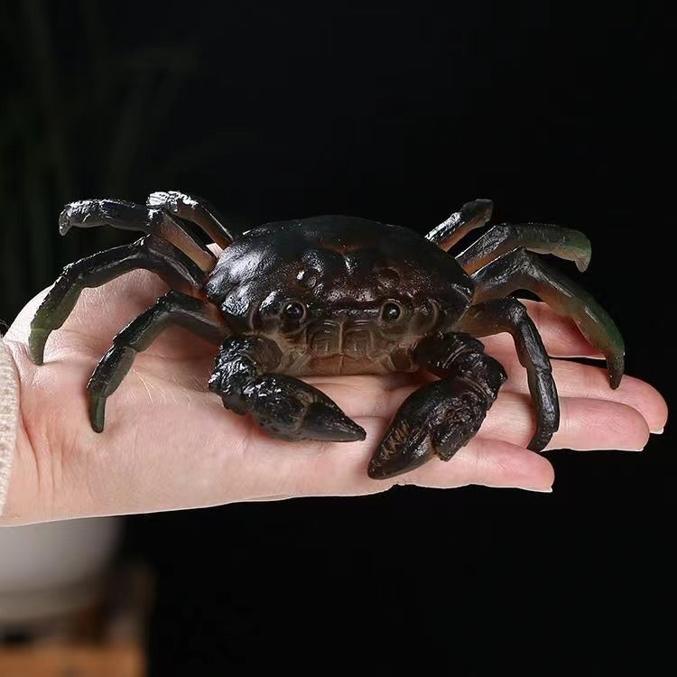 Color changing crab tea pet