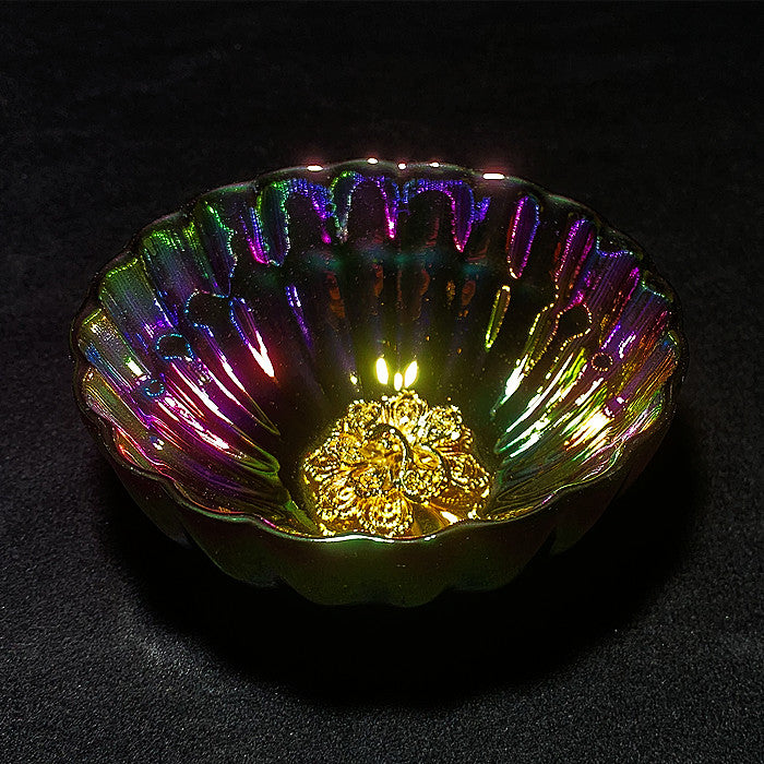 3D Rainbow Peacock Teacup