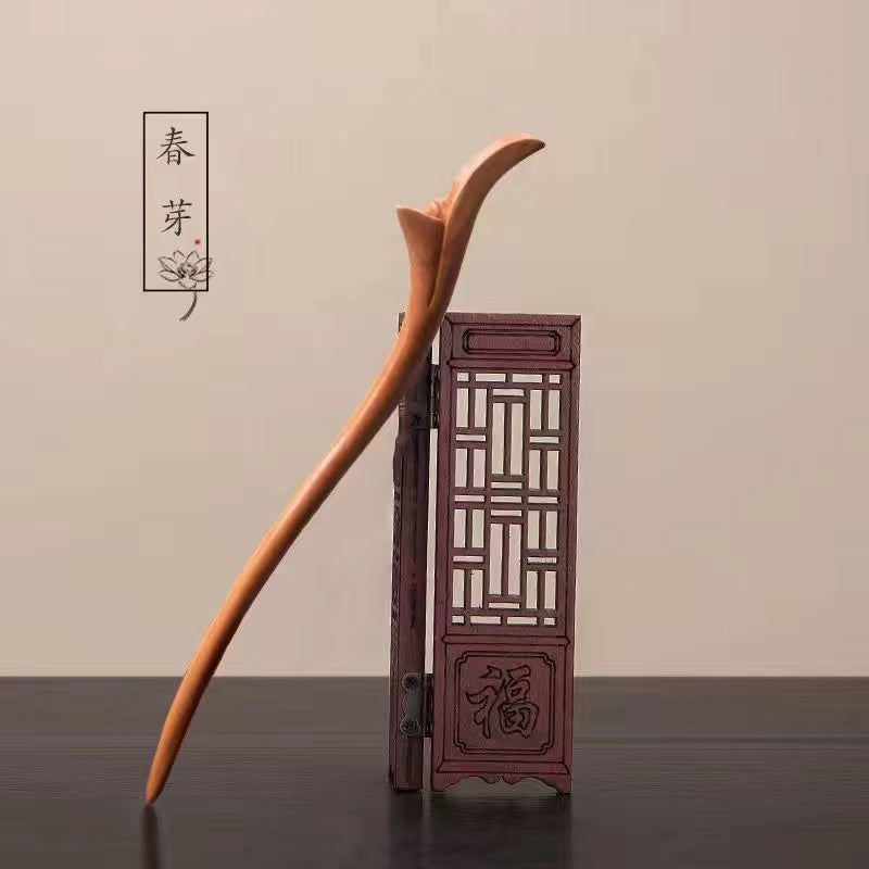 Ancient wood Hairpin
