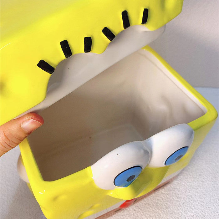 Ceramic storage jar cookie jar SpongeBob SquarePants Patrick Star storage jar