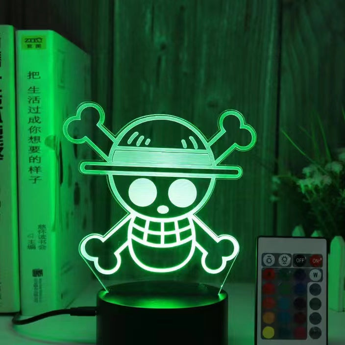King of Thieves anime 3D night light