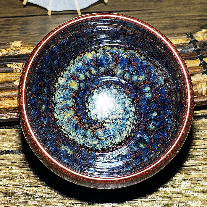 Master Collection-----Different Patterns Sleeping Dragon Partridge Tea Cup (M247)