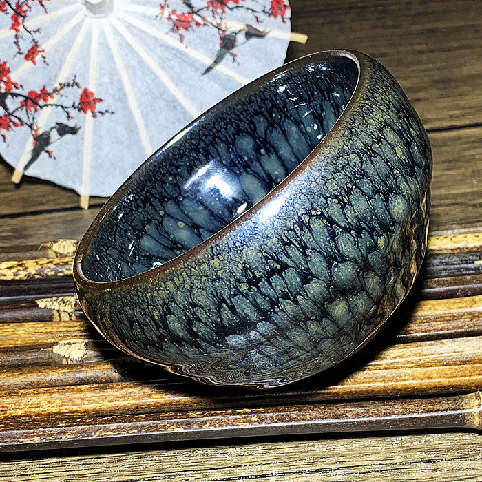 Master Collection-----Different Patterns Sleeping Dragon Partridge Tea Cup (M247)