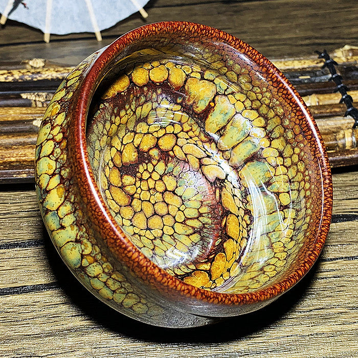 Master Collection-----Different Patterns Sleeping Dragon Partridge Tea Cup (M247)