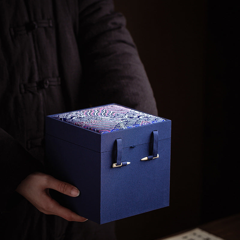 High-end Yunjin Teacup/Gaiwan/Teapot Box Gift Box