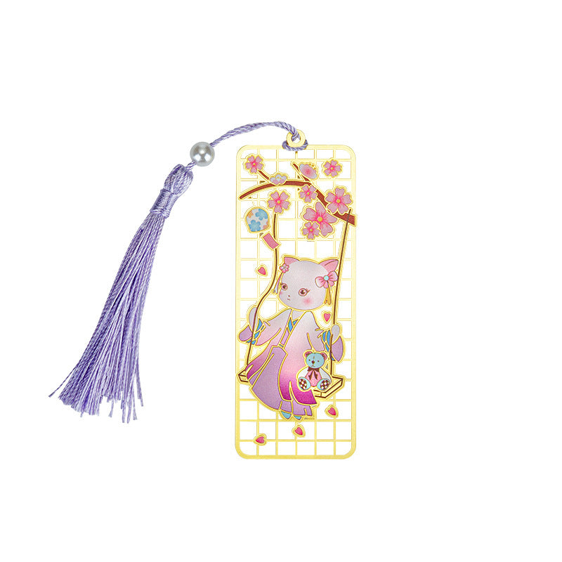 Metal Kitty Series Bookmark