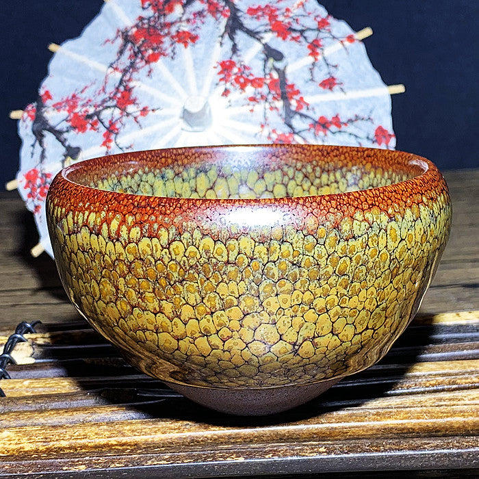 Master Collection-----Different Patterns Sleeping Dragon Partridge Tea Cup (M247)