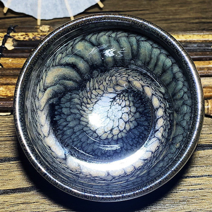 Master Collection-----Different Patterns Sleeping Dragon Partridge Tea Cup (M247)